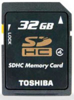 Toshiba SDHC 32GB (SD-K32GJ(BL3) Toshiba SDHC 32GB (SD-K32GJ(BL3)